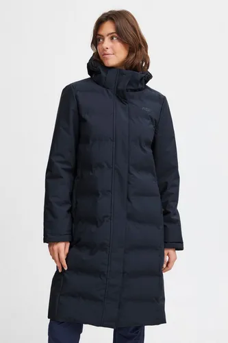 NORTH BEND NBMarta Damen Steppmantel - Damenjacke für Urban Outdoor, wasserdicht und winddicht mit W-PRO Wetterschutzsystem, ideal für kalte Tage und wechselhaftes Wetter.