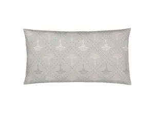 Joop! Kissenhülle Cornflower Charm, Grau in grau von JOOP!