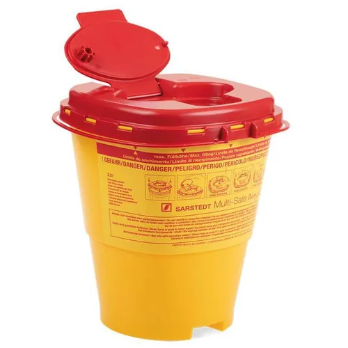 Produktbild Sarstedt MULTI-SAFE twin plus Abwurfbehälter 2,5 l