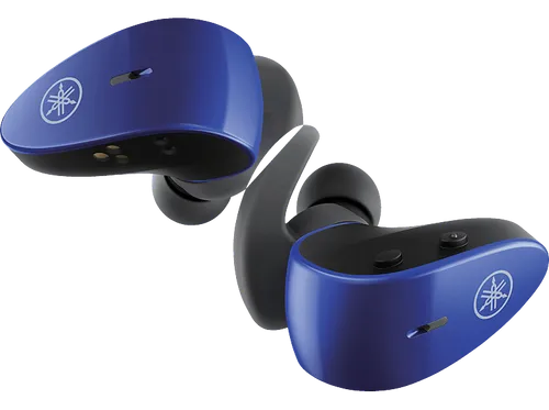 Yamaha TW-ES5A Wireless In-Ear Kopfhörer - Bluetooth In-Ear Kopfhörer in Blau mit IPX7 Wasserschutz, ideal für Sport und unterwegs.