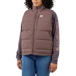 Carhartt RELAXED FIT MONTANA INSULATED VEST 105607 - Nutmeg - XL - Funktionsjacke mit wendbarer, wasserabweisender Oberfläche und Wind Fighter-Technologie für optimalen Schutz bei jedem Wetter. Ideal für Outdoor-Aktivitäten.