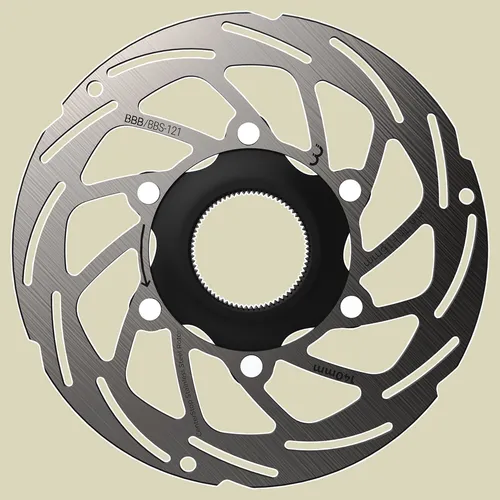 BBB Cycling BBS-121 Bremsscheibe CenterStop 140 mm Farbe silber Bremsscheibe