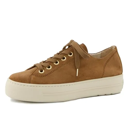 Paul Green Damen Riemchenballerinas in Braun (40.5 EU / 7 UK) - Elegante Riemchenballerinas für Damen, ideal für Freizeit und sportliche Anlässe. Aus Leder gefertigt, mit leichter EVA-Sohle für optimalen Tragekomfort.