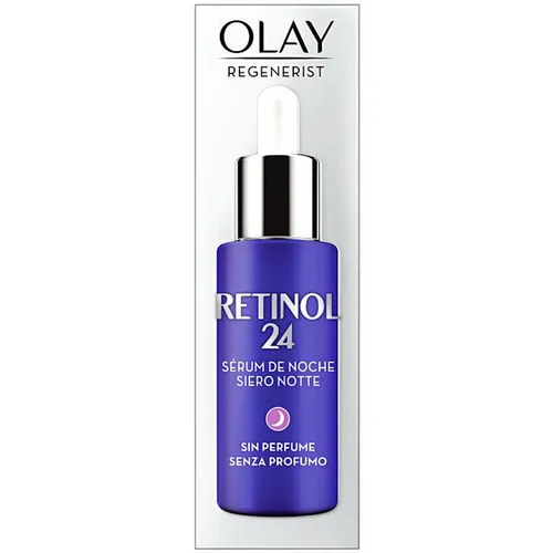 Olay RETINOL24 Serum Noche 40 ml - Effektive Nachtpflege - Nachtpflege für strahlende Haut, mit Retinol für intensive Feuchtigkeit und sichtbare Anti-Aging Ergebnisse.