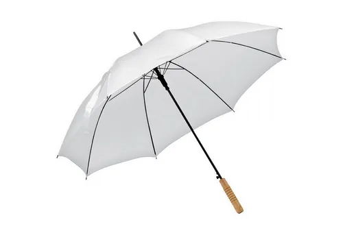 Macma Stockregenschirm Automatik-Regenschirm / Farbe: weiss