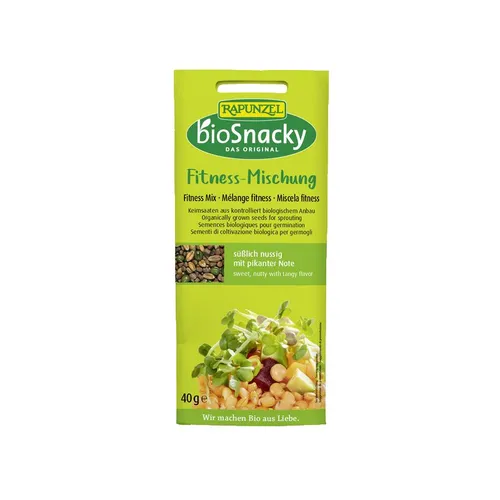BIOSNACKY Fitness Sprossenmischungsamen 40 g von Rapunzel Naturkost