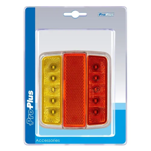 Rückleuchte 4 Funktionen 98x105mm 14LED PM im Blister