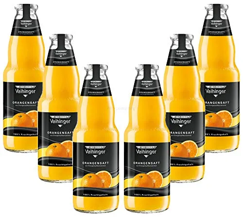 Niehoffs Vaihinger Orangensaft 1L TWO - 6er Set inkl. Pfand MEHRWEG