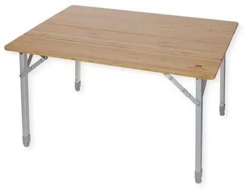 Holiday Travel Campingtisch, 80x60cm, Bambus