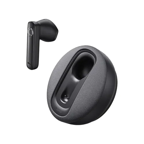 Baseus Smart Wireless Earpiece CM10 (Schwarz) - Kabelloser Kopfhörer mit fortschrittlicher Geräuschunterdrückung und langer Akkulaufzeit – ideal für Musikliebhaber und Vieltelefonierer.