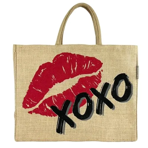 Domelo XXL Einkaufstasche aus Jute - Faltbare Strand- und Arbeitstasche für Damen - Robuste Jute Einkaufstasche mit 25L Volumen, wasserabweisend und ideal für Alltag und Freizeit. Integriertes Reißverschlussfach für Ordnung – perfekt für den Wocheneinkauf oder Strandbesuche.