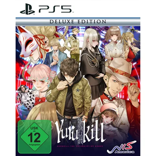 Yurukill The Calumniation Games Deluxe Edition - PS5 [EU Version] - PC- & Videospiele: Erlebe eine fesselnde Geschichte vom Kakegurui-Autor und intensives Shooter-Gameplay von G.Rev in dieser Deluxe Edition mit Mini-Artbook und Soundtrack.