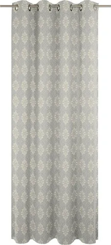 Adam Vorhang Romantic Puligny Light aus 100% Bio-Baumwolle - Fertiggardinen aus 100% GOTS-zertifizierter Bio-Baumwolle, blickdicht mit romantischem Ornamentdesign – ideal für ein gesundes Wohnklima und eine elegante Raumgestaltung.