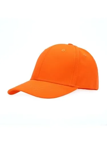 Baseballcap Unisex Käppi Cap Baseballmütze Schirmmütze Damen Herren Hip-Hop-Mütze, Einheitsgröße, Orange