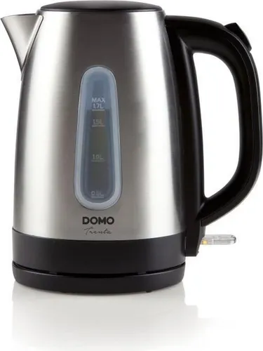 Domo Wasserkocher DO496WK, 1,7L, 2200W, Edelstahl
