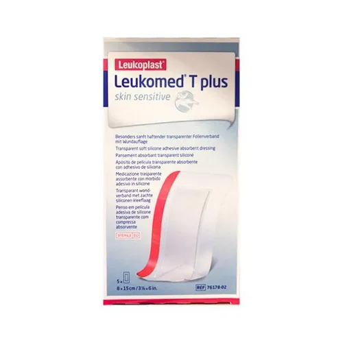 Leukoplast Leukomed T Plus Skin Sensitive Cerotto Medicazione 8 x 15 cm