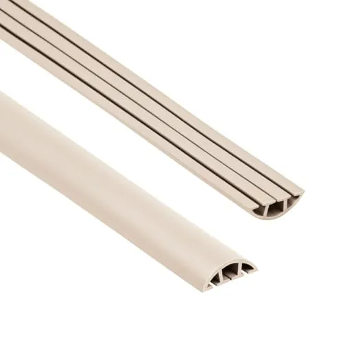 Quest Kabelkanal PVC halbrund 40 mm 3 Kanäle