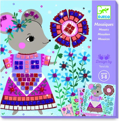 Kreatives Mosaikspiel Haustiere, Djeco