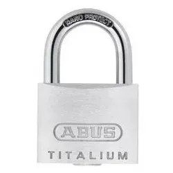ABUS TITALIUM 64 TI Vorhangschloss 64TI/25 gleichschließend von ABUS