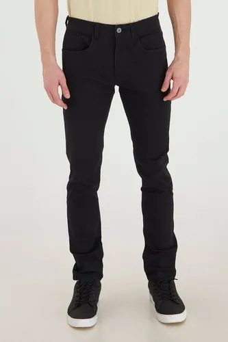 Blend 5-Pocket-Hose BHSaturn 5-Pocket-Hose mit Gürtelschlaufen und Leder-Details - Regular Fit