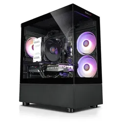 kiebel.de Gaming PC Viper V mit AMD Ryzen 5 5500 - Leistungsstarker Gaming PC mit AMD Ryzen 5 5500, 16GB RAM und AMD Radeon RX 9060. Ideal für aktuelle Spiele in FullHD und WQHD, sofort startklar mit Windows 11.