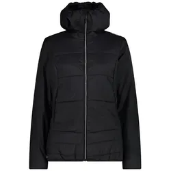 CMP Windbreaker mit Kapuze schwarz 40 EU - Funktionsjacke, wasser- und windabweisend, ideal für aktive Outdoor-Aktivitäten und wechselhaftes Wetter.