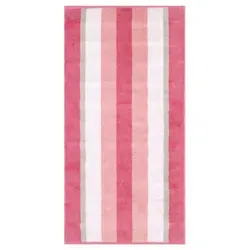Cawö Duschtuch Noblesse Stripes rosa in braun von Cawö