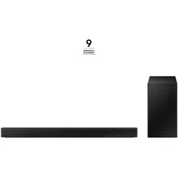 Samsung HW-C440 Soundbar 2.1Ch - 300W mit DTS Virtual:X - Innovative Soundbar mit kabellosem Subwoofer für kraftvollen Bass, DTS Virtual:X für 3D-Surround-Sound und Voice Enhancement für klare Dialoge. Ideal für Filmabende und Partys.