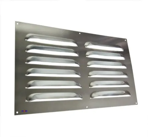 Lüftungsgitter LG 5030 GLA Alu 500 x 300 mm - Zuluft- und Abluftgitter aus hochwertigem Aluminium, sichtbar verschraubt für eine einfache Installation und langlebige Nutzung.