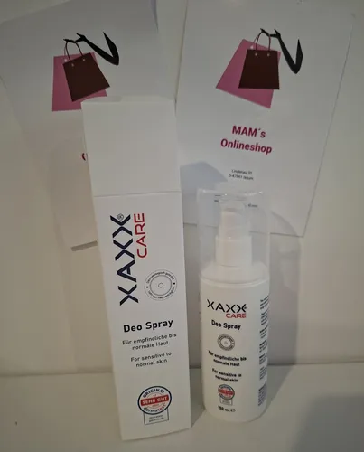 Xaxx Sensitive Deo Spray 150 ml mit Aloe Vera - Deo-Spray mit beruhigender Aloe Vera, frei von schädlichen Inhaltsstoffen, ideal für empfindliche Haut.