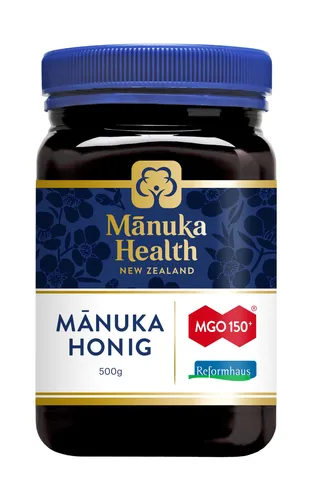 Neuseelandhaus Manuka Honig MGO150+ 500 g - Brotaufstriche - hochwertiger Manuka Honig mit MGO150+, ideal für Gesundheit und Wohlbefinden, 100% naturrein aus Neuseeland.