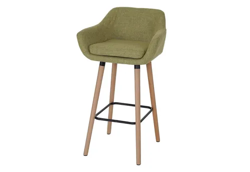 MCW Barhocker Vaasa T381 Textil Hellgrün in grün von MCW