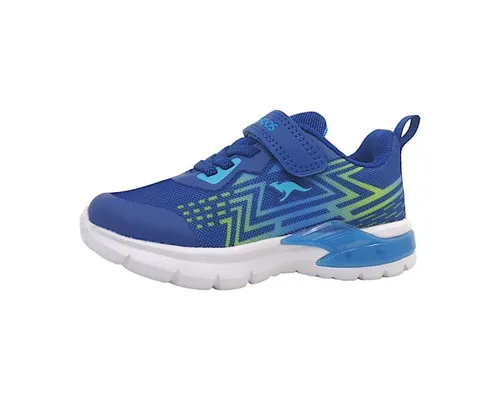 KangaROOS Laufschuh blau 33 EU - Bequemer Laufschuh in Größe 33 EU, ideal für aktive Kinder. Mit strapazierfähigem Mesh-Obermaterial und praktischem Klettverschluss für einfaches An- und Ausziehen.