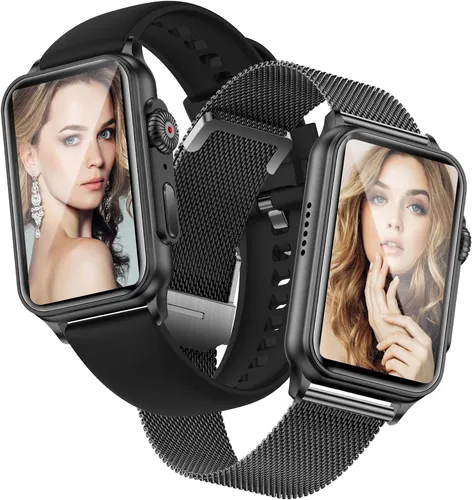 Ruopoem Damen Smartwatch mit Telefonfunktion Fitness Uhr IP68 Wasserdicht