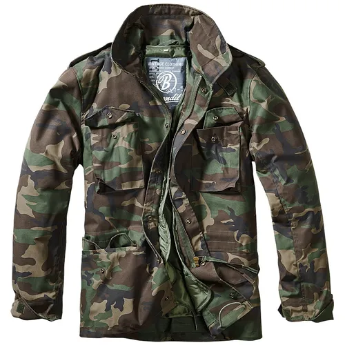 US Feldjacke M65 mit Futter woodland - NEU, Größen S-5XL - Funktionsjacke mit warmem Futter, ideal für Outdoor-Aktivitäten und den US Style-Look.
