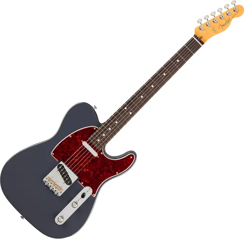 Fender Am Pro Clsc Tele RW FBLK - Telecaster E-Gitarre - Gitarren; Hochwertige Fender American Professional Classic Tele mit Erlekorpus und Palisandergriffbrett; ideal für professionelle Musiker und Liebhaber des klassischen Sounds.