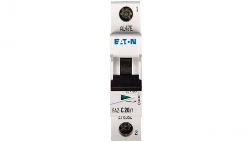 Leistungsschalter 1P C 20A 15kA AC FAZ C20/1 278562