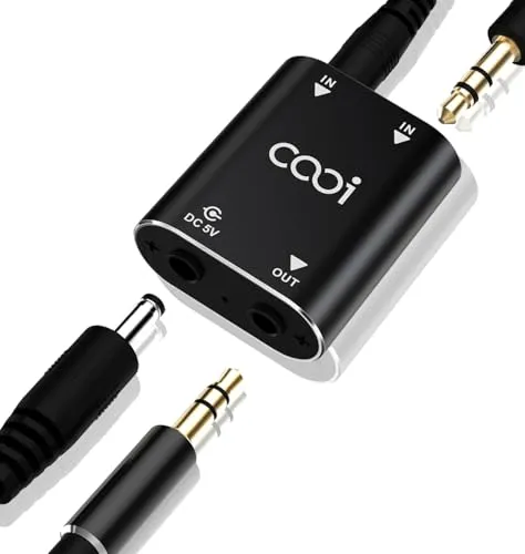 Cooidea 2-Kanal Stereo Audio Mixer