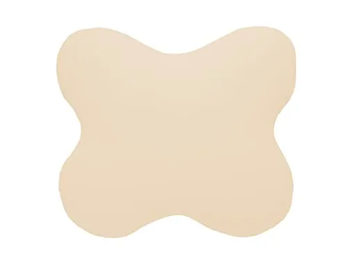 Dukal | Bezug für ACAMAR Seitenschläferkissen Nackenstützkissen | aus hochwertigem DOPPEL-Jersey | 100% Baumwolle | Farbe: Natur