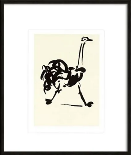 artissimo gerahmter Siebdruck 