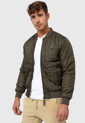 Indicode Steppjacke Herren Clavell Herrenjacke Daunen-Optik gesteppte Bomberjacke