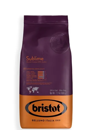 bristot Sublime 100% Arabica  1kg Bohne
