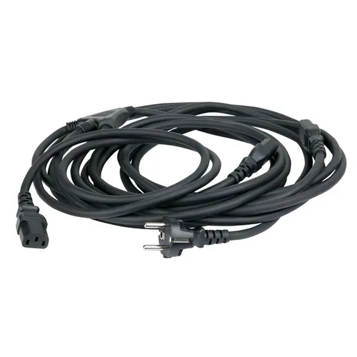 DAP Schuko to IEC Splitter 3 Way MKII - Kabel & Verbindungen, vielseitiger 3-Wege-Splitter für flexible Stromversorgung von mehreren Geräten gleichzeitig.