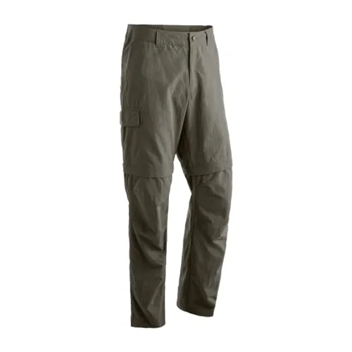 Maier Sports Trave Zip-Off-Hose Gr 54 - Braun - Wanderhose mit Zip-Off-Funktion in Braun, ideal für vielseitige Outdoor-Abenteuer. Größe 54, aus 100% Polyamid für besten Tragekomfort bei jedem Wetter.