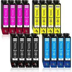 Produktbild 16er Pack Druckerpatronen 502 502XL kompatibel mit Epson XP-5155