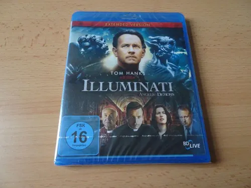 Blu Ray Illuminati - Tom Hanks - Extended Version - NEU/OVP