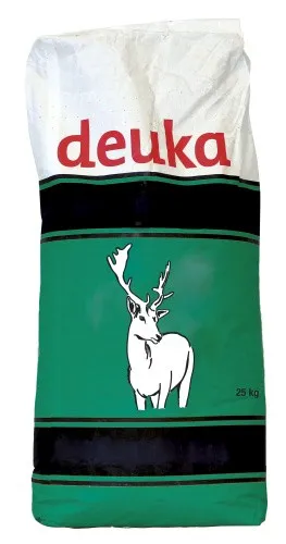 deuka Wildfutter 25 kg - Ergänzungsfutter für Damwild, Rotwild und Rehwild - Futtermittel mit lebenswichtigen Vitaminen und Mineralstoffen, schmackhafte Rezeptur für gesunde Wildtiere.