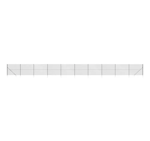 furnicato Maschendrahtzaun Anthrazit 1,4 x 25 m mit Erdspießen - Vielseitiger Maschendrahtzaun für sichere Umzäunungen und Tiergehege. Robuste verzinkte Stahlkonstruktion mit UV-beständiger PVC-Beschichtung. Flexibel zuschneidbar für individuelle Einsatzmöglichkeiten.