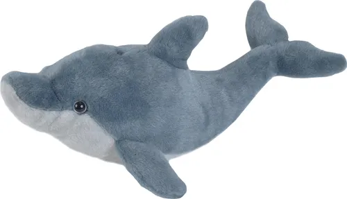 Wild Republic Cuddlekins Delfin - Kuscheltier - Kuscheltiere aus weichem Plüsch, 30 cm groß und ideal für Kinder ab 3 Jahren. Umweltfreundlich und nachhaltig – der perfekte Freund für kleine Abenteurer!