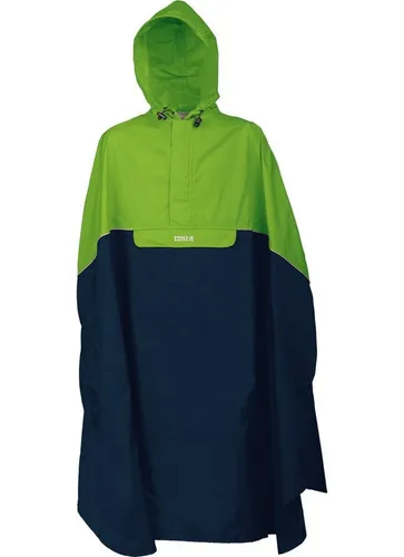 PRO-X elements Trento Poncho XL/XXL - Funktionsjacke für Radfahrer, wasserdicht und winddicht mit 5000 mm Wassersäule, idealer Schutz bis zum Knie und umweltfreundlich imprägniert.